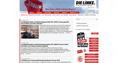 Desktop Screenshot of dielinke-coburg.de